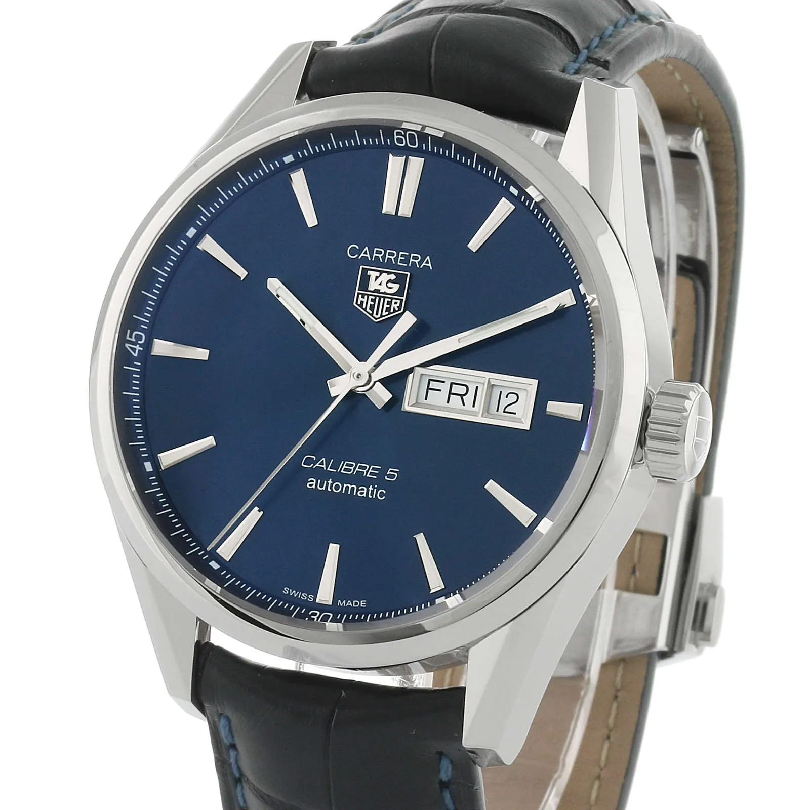 RepTime Watches TAG Heuer Carrera Calibre 5 41mm Mens Watch WAR201E.FC6292 0119