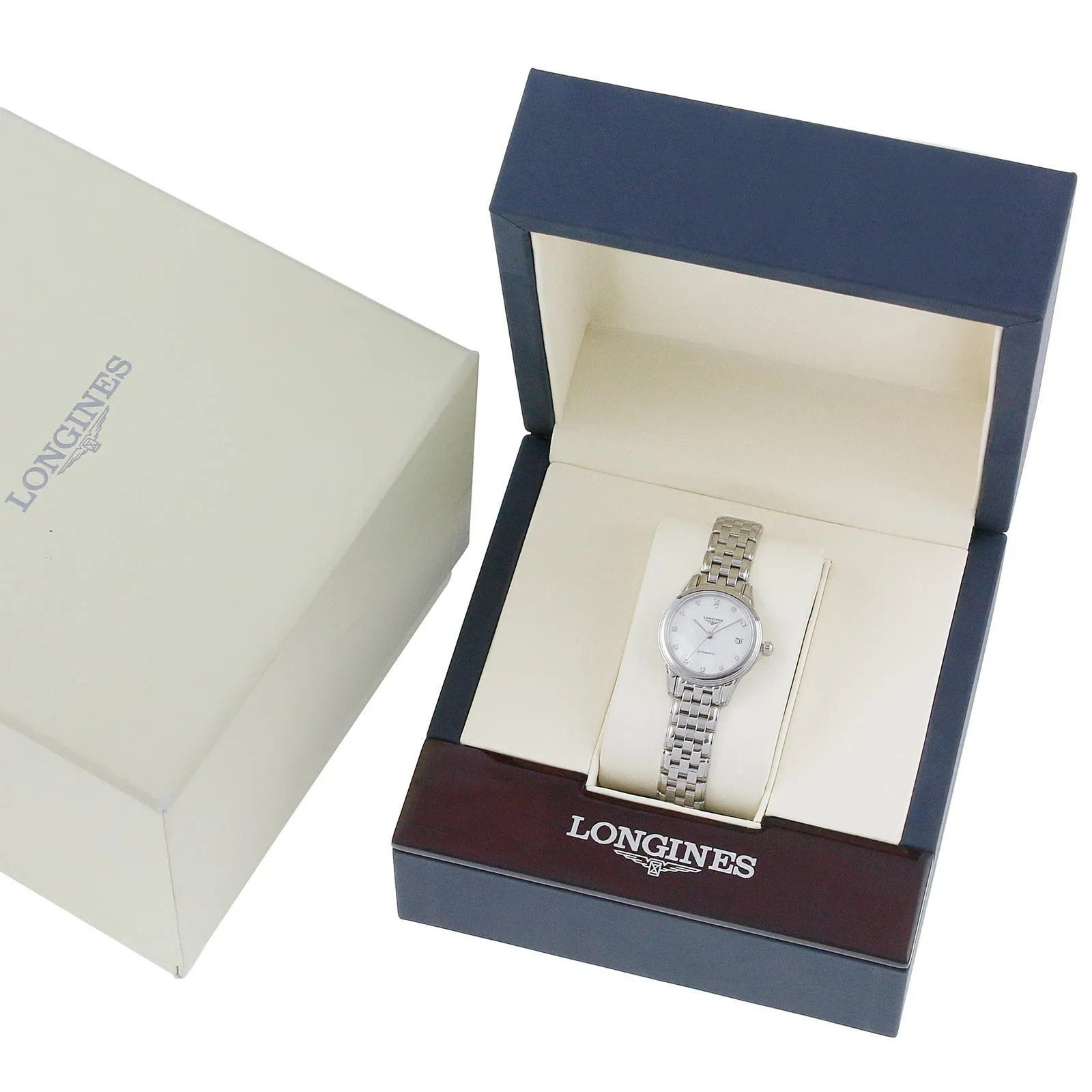 RepTime Watches Longines Flagship 26mm Ladies Watch L42744876 0117