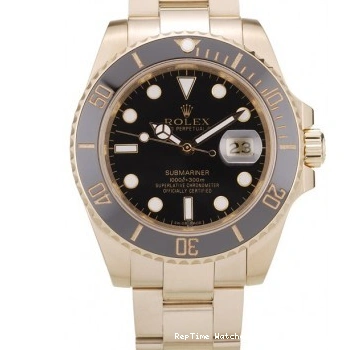 RepTime Watches 0227 Rolex Submariner Black Ceramic Bezel Black Dial 98231