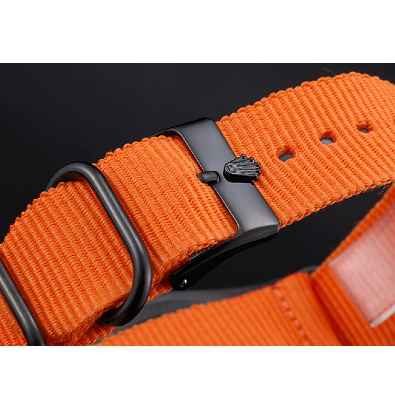 RepTime Watches 0228 Rolex Milgauss Bamford Orange Nylon Strap 622003