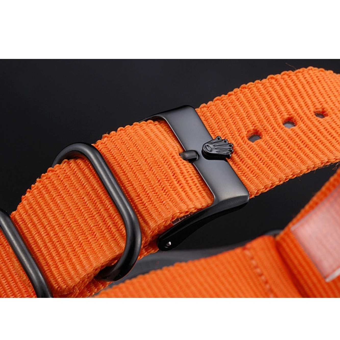 RepTime Watches 0214 Rolex Milgauss Bamford Orange Nylon Strap 622003