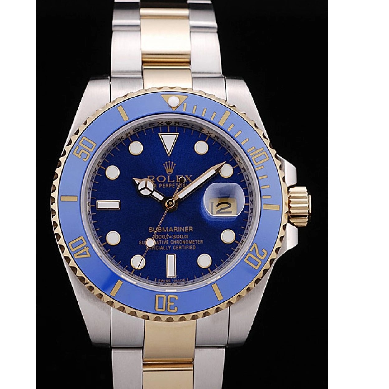 0311 Rolex Submariner Blue Bezel Blue Dial 98230